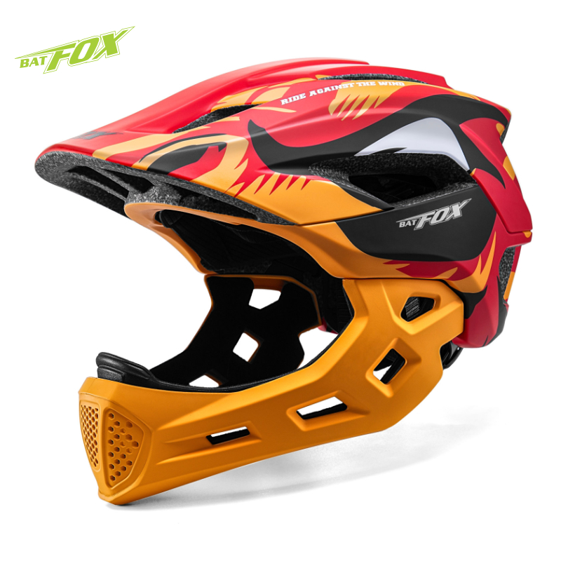 Running Gear Kids - BATFOX enfants casque de vélo intégral