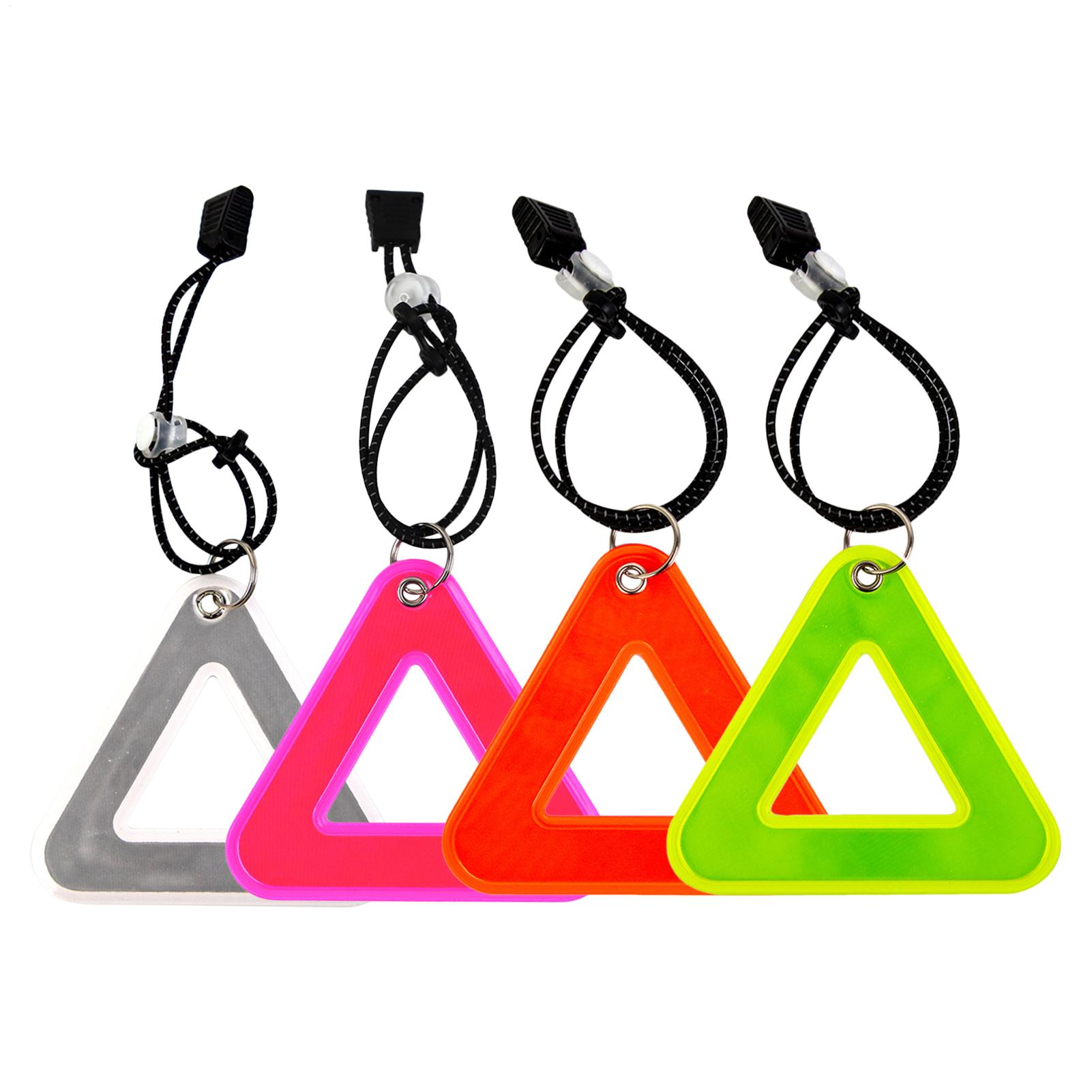 Running Gear Cool - Réflecteur de sécurité triangulaire pour vélo,