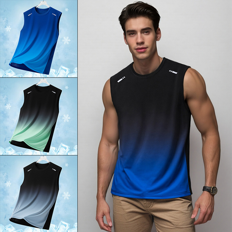 Running Gear Vest - Débardeur de sport dégradé pour homme,
