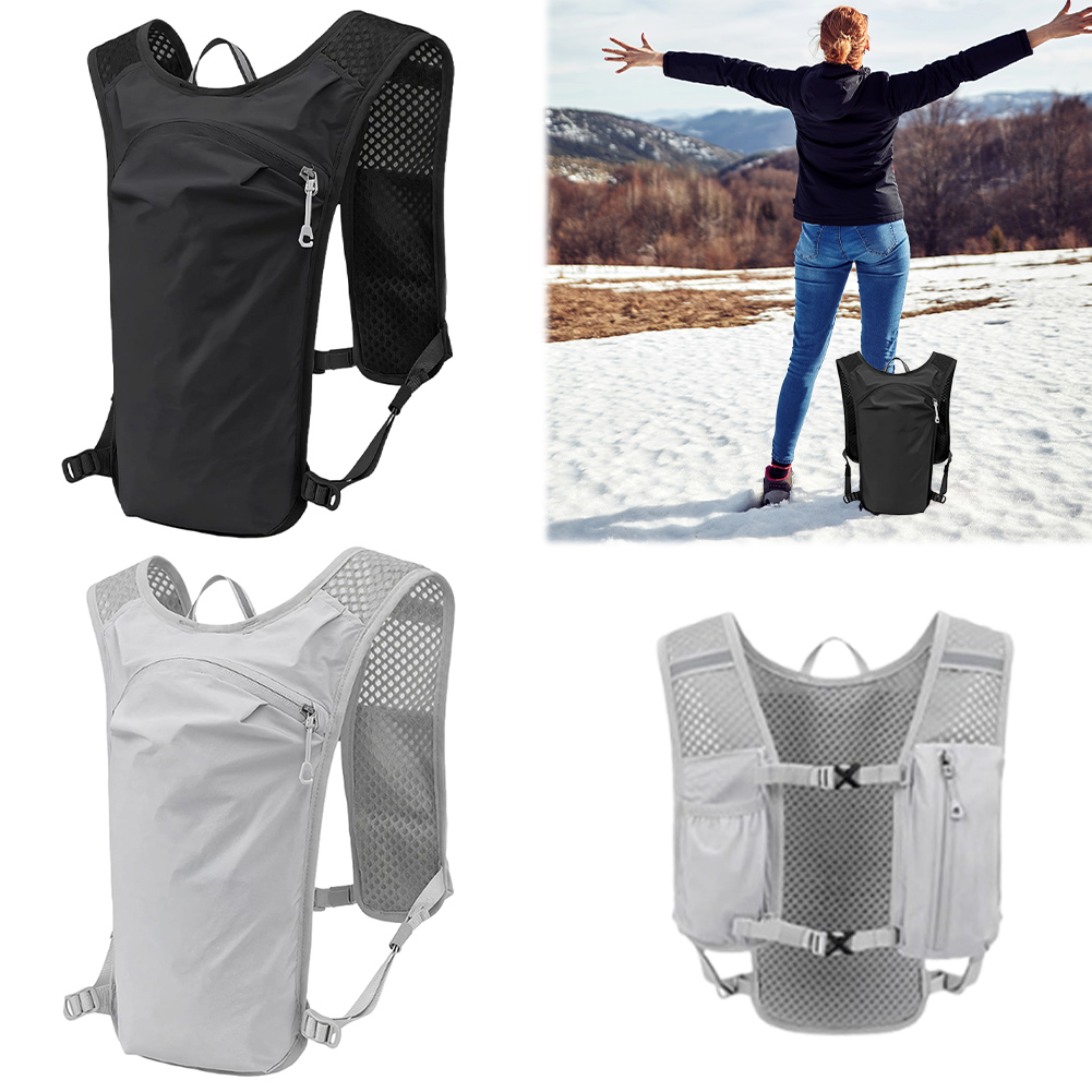 Running Gear Bag For Men - Gilet d'hydratation de course unisexe, gilet