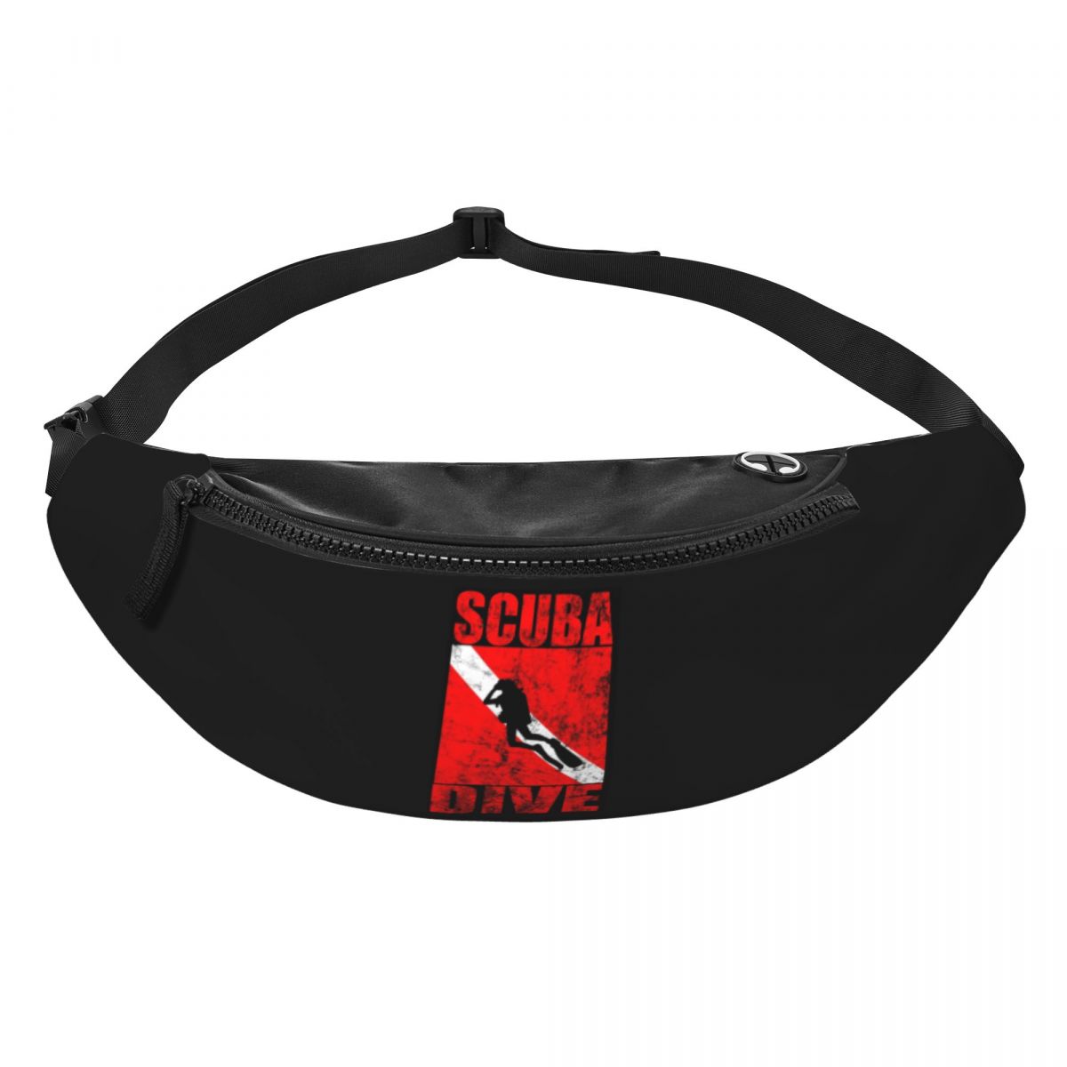 Running Gear Bag For Men - Sac banane pour plongée sous-marine, drapeau