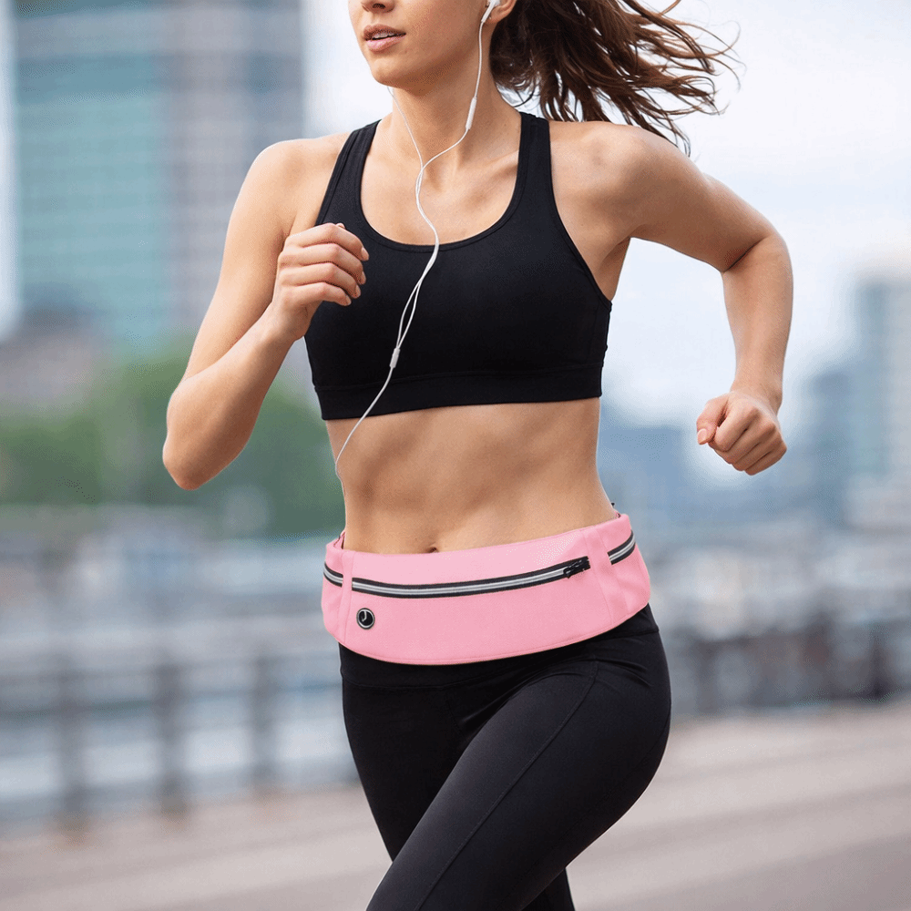 Running Gear Gym - Ceinture de course imperméable pour femme,
