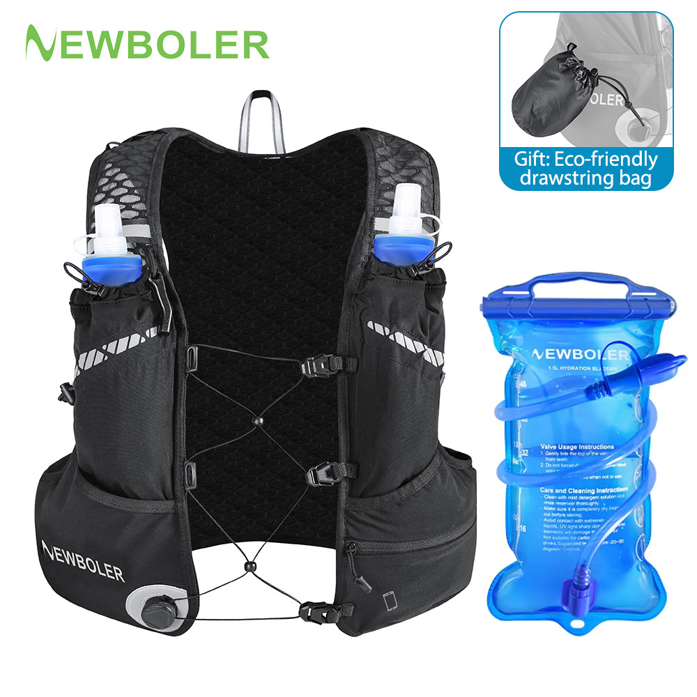 Running Gear Vest - Gilet d'hydratation respirant 8L pour course