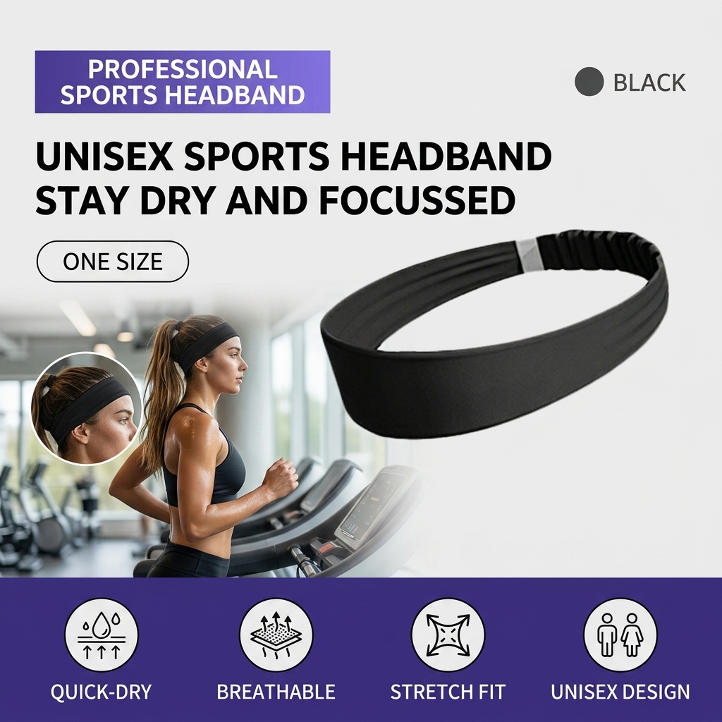 Bandeau de sport respirant, an - Running Gear Gym avis et prix