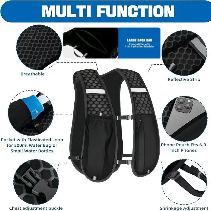 Sac à dos d'hydratation pour l - Running Gear Bag For Men avis et prix